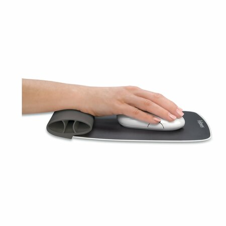 Fellowes Wrist Rocker Mouse Pad, Gray FEL9311801